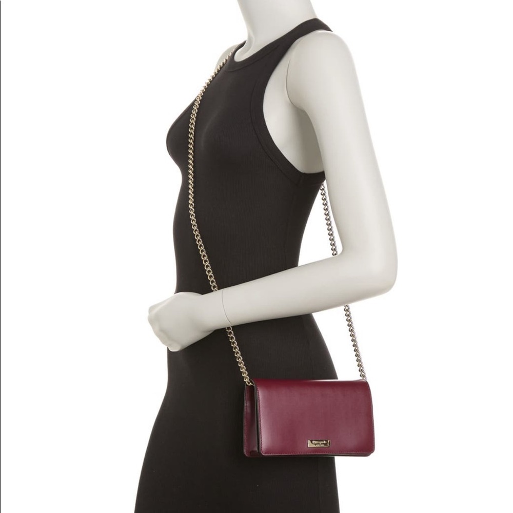 Kate Spade Isabeli Leather Crossbody Bag | Sumac Red | NWT | Lot 422A
